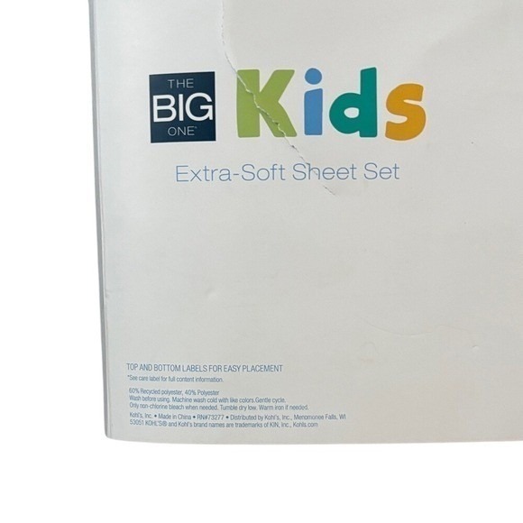 The Big One Kids Dinosaur Reversible Quilt Set Queen/Full & Full Sheets NWT - Picture 12 of 14